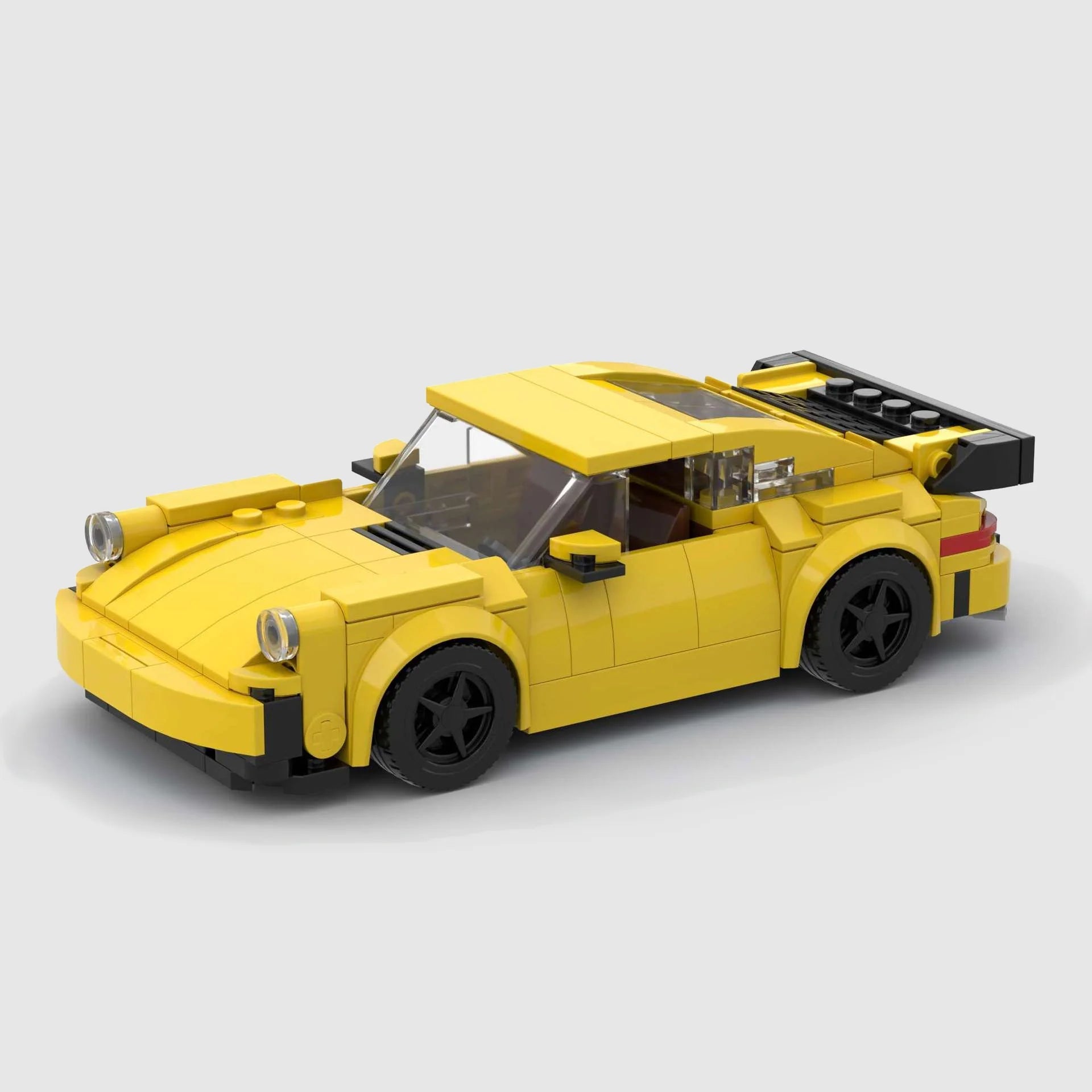 Image of Ruf CTR Yellow Bird - Lego Building Blocks by Targa Toys