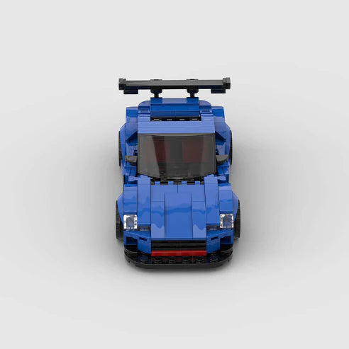 Subaru BRZ made from lego building blocks