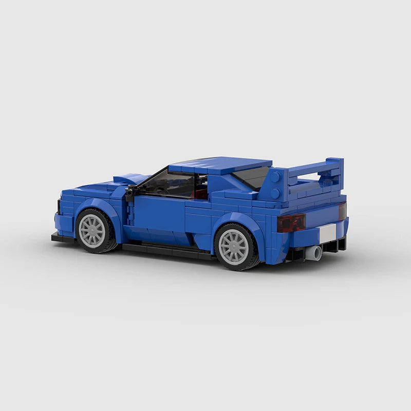 Subaru Impreza WRX STI 2004 JDM made from lego building blocks