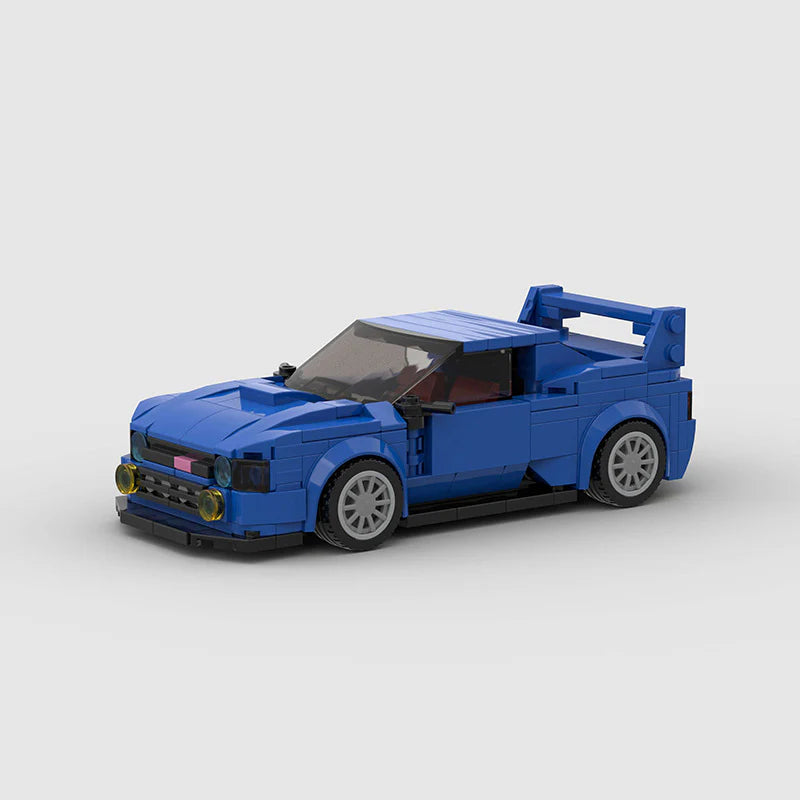 Image of Subaru Impreza WRX STI 2004 JDM - Lego Building Blocks by Targa Toys