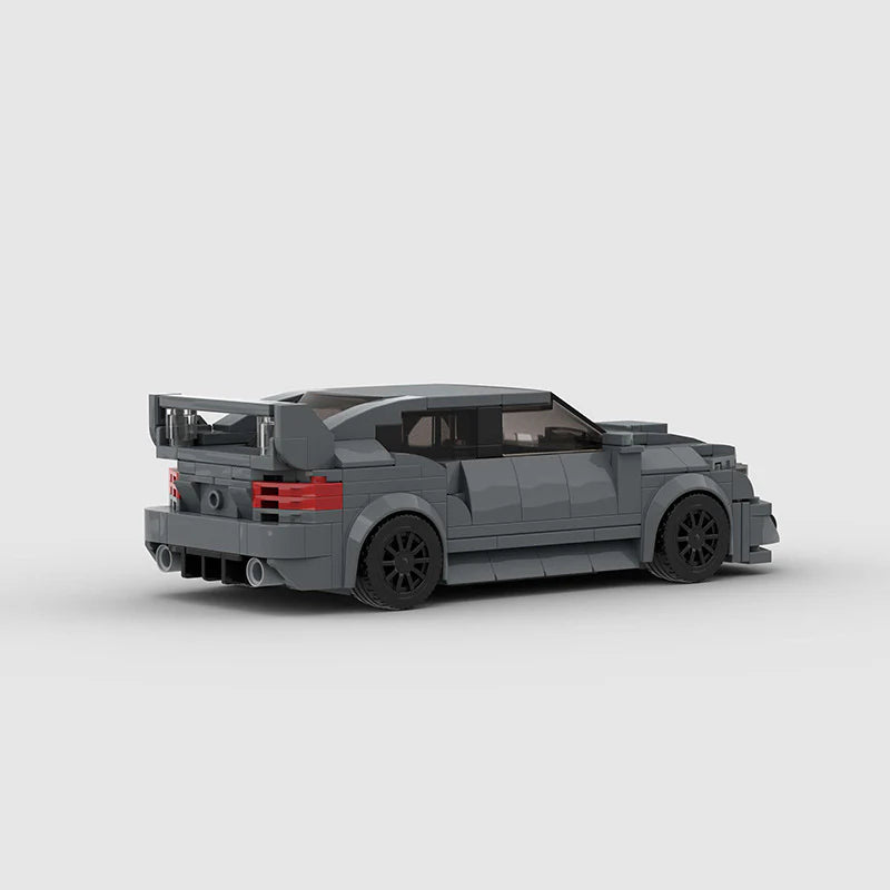 Subaru WRX STI made from lego building blocks