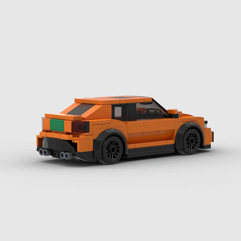 Subaru WRX STI S207 JDM made from lego building blocks