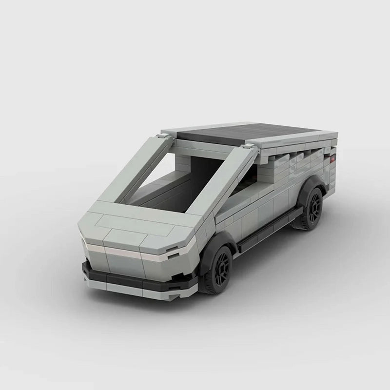 Image of Tesla Cybertruck - Lego Building Blocks by Targa Toys