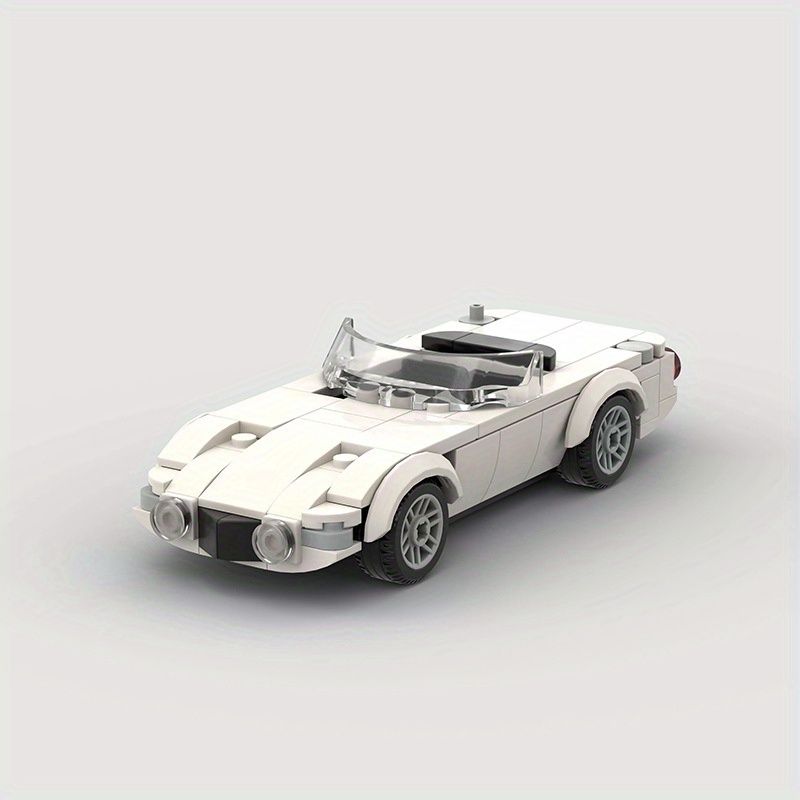 Image of Toyota 2000 GT - Lego Building Blocks by Targa Toys