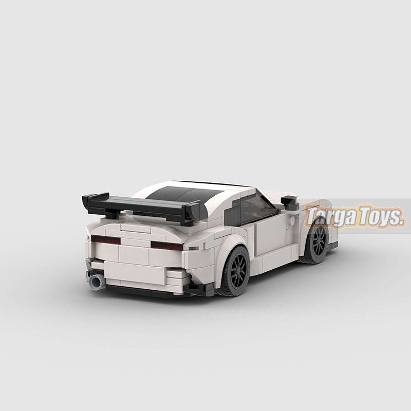 Toyota Supra MK4 made from lego building blocks