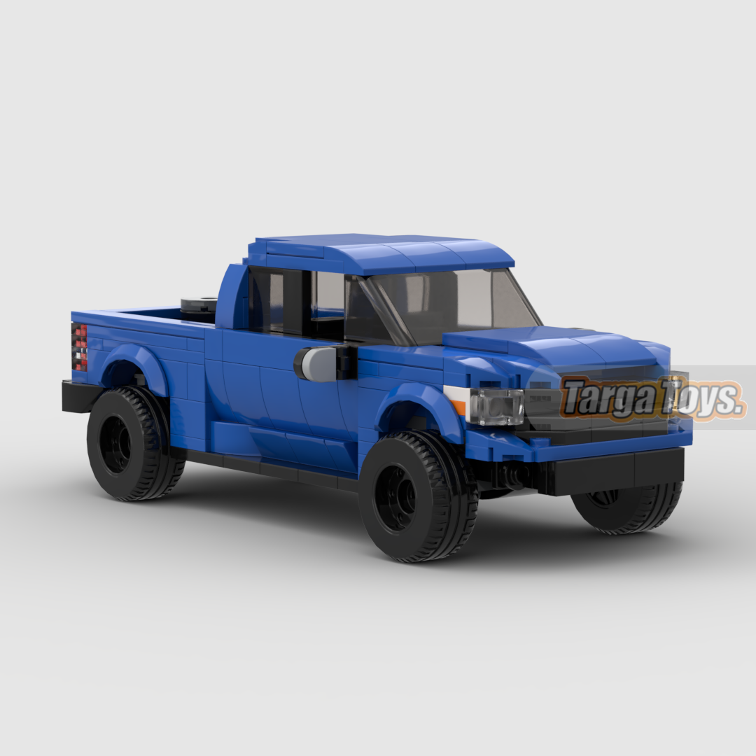 Image of Toyota Tundra - Lego Building Blocks by Targa Toys