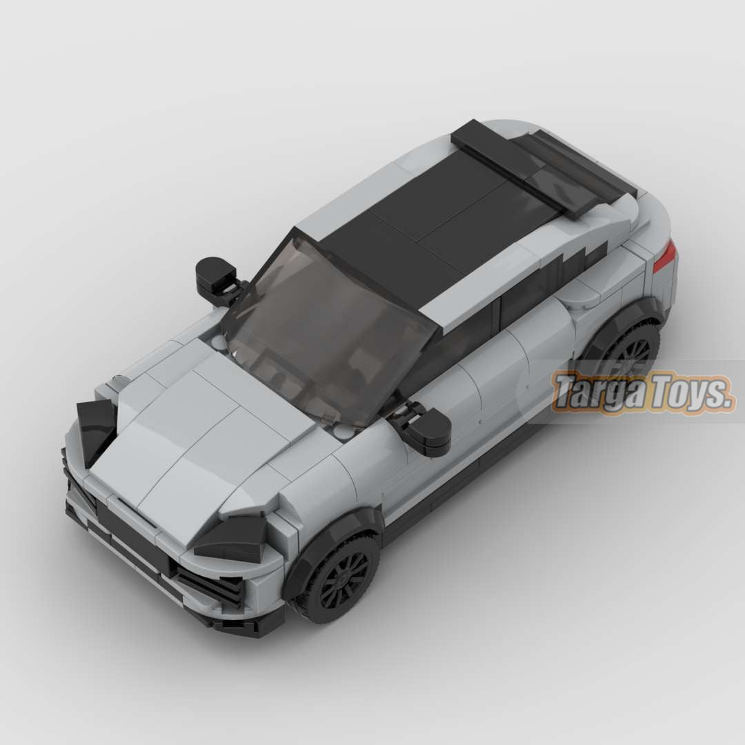 Porsche Cayenne GTS 2023 made from lego building blocks