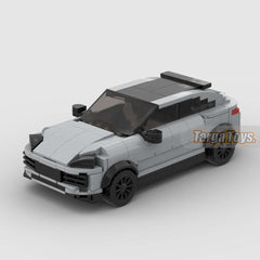 Porsche Cayenne GTS 2023 made from lego building blocks