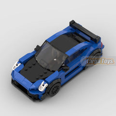 Porsche 911 992 Techart GT made from lego building blocks