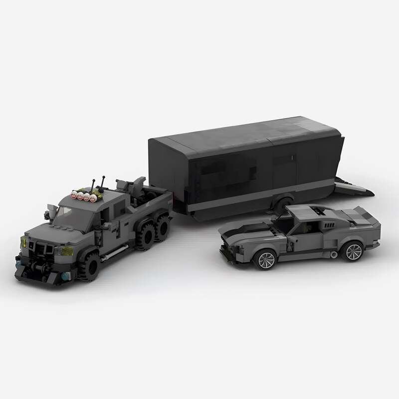 VelociRaptor and Trailer - Targa Toys