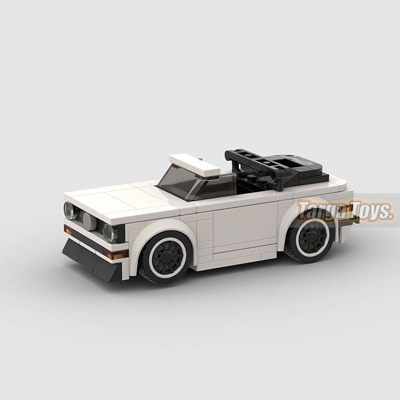 Image of Volkswagen Golf MK1 Cabrio - Lego Building Blocks by Targa Toys