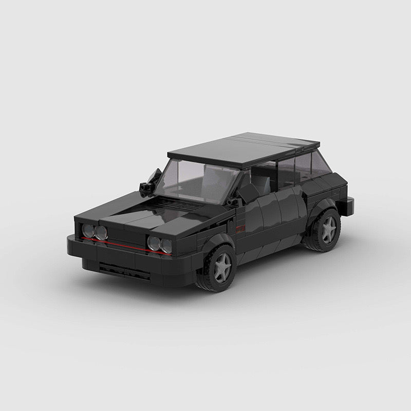 Image of Volkswagen Golf MK1 GTI - Lego Building Blocks by Targa Toys