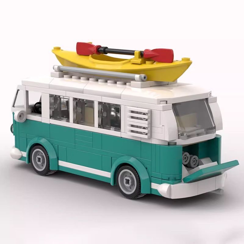 Volkswagen T1 1963 Camping Combi - Lego building set - Targa Toys