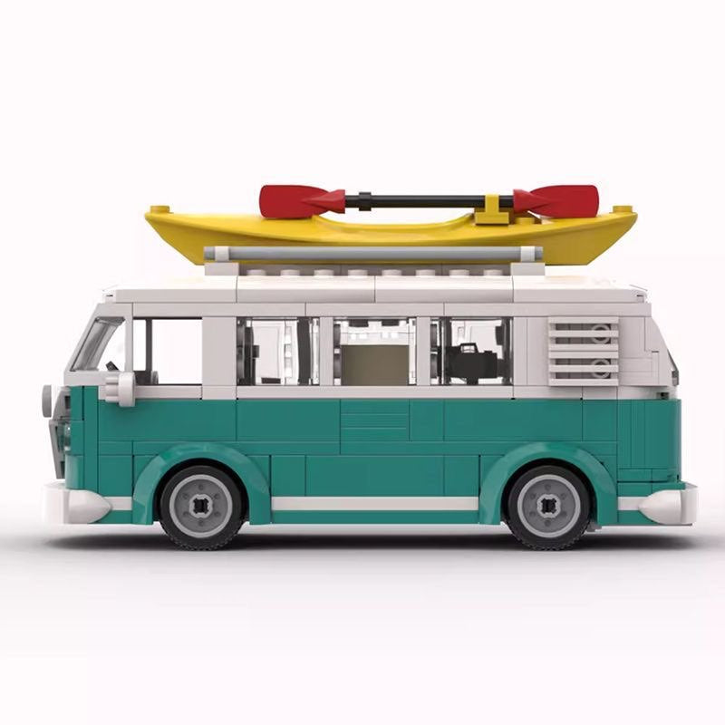 Volkswagen T1 1963 Camping Combi - Lego building set - Targa Toys