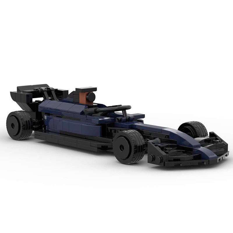 Williams F1 FW45 made from lego building blocks