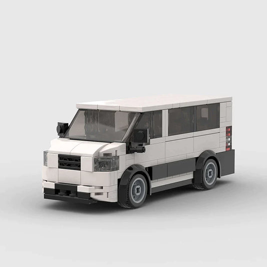 Ford Transit made from lego building blocks