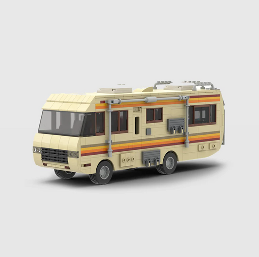 Breaking Bad RV made from lego building blocks
